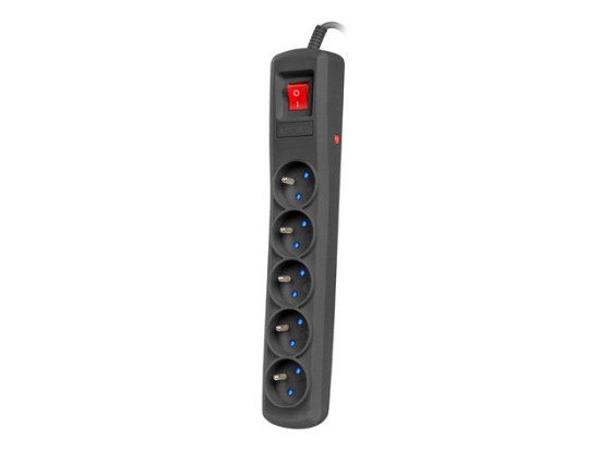 PROTECȚIE LA SUPRATENSIUNE ARMAC ARC5 1.5M 5X PRIZE FRANCEZE NEGRU