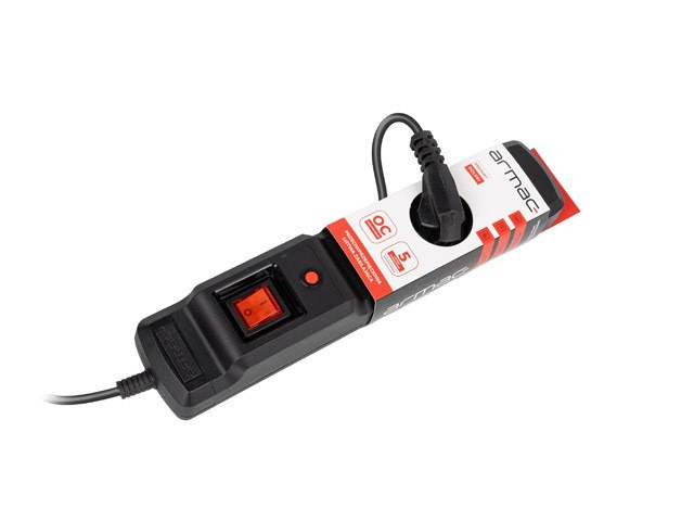 PROTECȚIE LA SUPRATENSIUNE ARMAC MULTI M3 5M 3X PRIZE FRANCEZE NEGRU 5