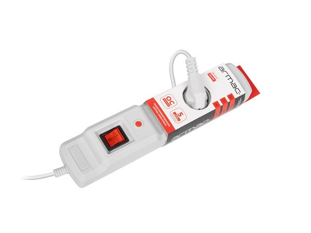 PROTECȚIE LA SUPRATENSIUNE ARMAC MULTI M3 1.5M 3X PRIZE FRANCEZE GRI 5