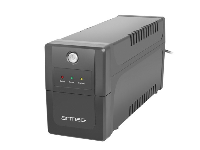 UPS ARMAC HOME H/650E/LED LINE-INTERACTIVE 650VA 2X FRENCH OUTLETS USB-B LED