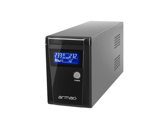 UPS ARMAC OFFICE O/850E/LCD LINE-INTERACTIVE 850VA 2X PRIZE FRANCEZE USB-B LCD CARCASĂ METALICĂ 1