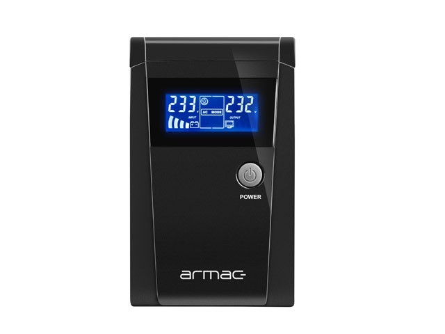 UPS ARMAC OFFICE O/850E/LCD LINE-INTERACTIVE 850VA 2X PRIZE FRANCEZE USB-B LCD CARCASĂ METALICĂ 6