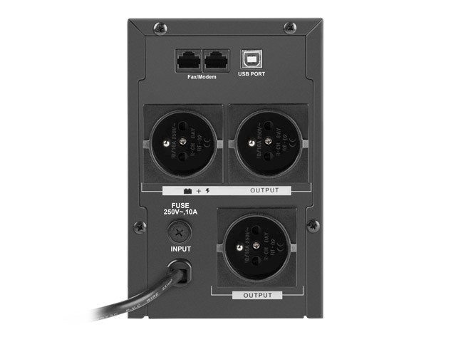 UPS ARMAC OFFICE O/1500E/LCD LINE-INTERACTIVE 1500VA 3X FRENCH OUTLETS USB-B LCD METAL CASE 2
