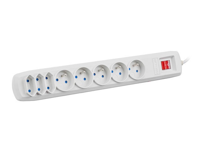 PROTECȚIE LA SUPRATENSIUNE ARMAC R8 3M 5X PRIZE FRANCEZE 3X PRIZE EUROPLUG GRI 3