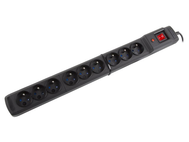 PROTECȚIE LA SUPRATENSIUNE ARMAC MULTI M9 3M 9X PRIZE FRANCEZE NEGRU 1