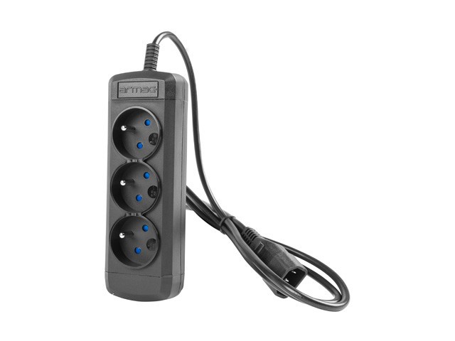 BANDĂ DE ALIMENTARE ARMAC ARCOLOR3 3X PRIZE PENTRU UPS CONECTOR DE INTRARE IEC C14 3