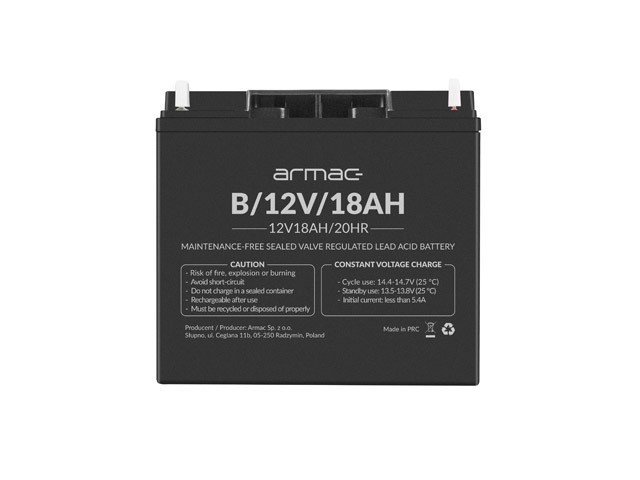 BATERIE UNIVERSALĂ ARMAC VRLA AGM 12V/18AH 1