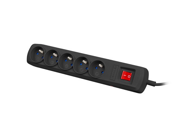 PROTECȚIE LA SUPRATENSIUNE ARMAC ARC5 1.5M 5X PRIZE FRANCEZE NEGRU 2