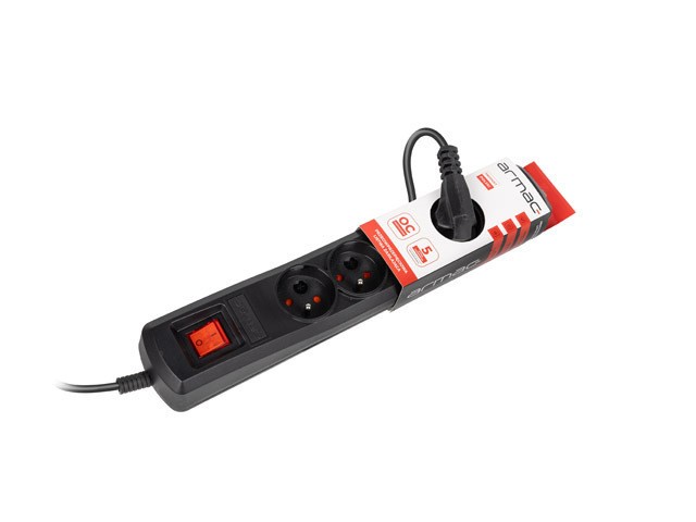 PROTECȚIE LA SUPRATENSIUNE ARMAC ARC5 3M 5X PRIZE FRANCEZE NEGRU 5