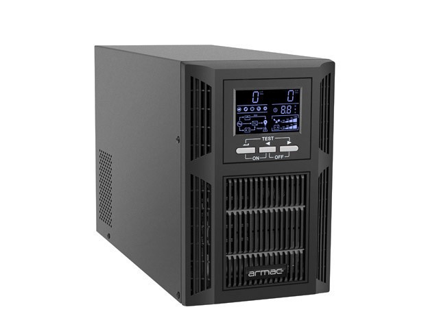 UPS ARMAC OFFICE ON-LINE PF1 1000VA LCD 4X IEC C13 CUTIE METALICĂ