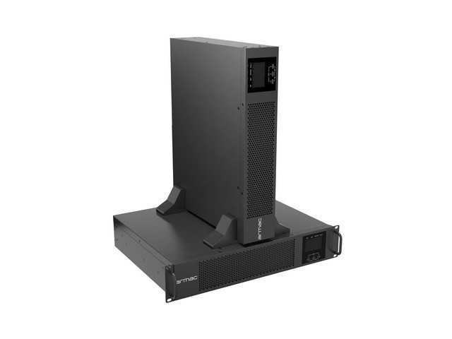 UPS RACK ARMAC R/1000I/PF1/DF ON-LINE 1000VA 8X IEȘIRI IEC C13 USB-B LCD CARCASĂ METALICĂ FĂRĂ PRAF 7