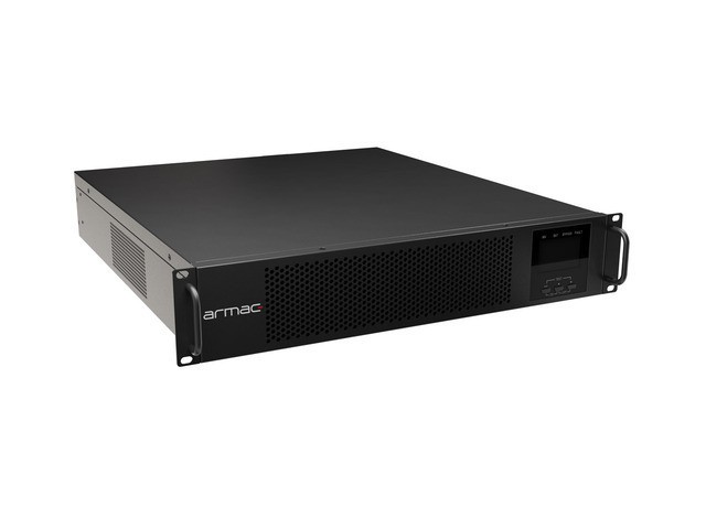 UPS RACK ARMAC R/2000I/PF1/DF ON-LINE 2000VA 8X IEȘIRI IEC C13 USB-B LCD CARCASĂ METALICĂ FĂRĂ PRAF 1