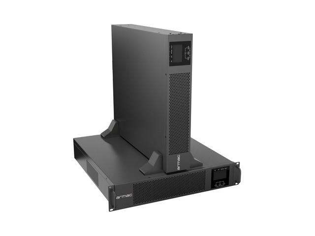 UPS RACK ARMAC R/2000I/PF1/DF ON-LINE 2000VA 8X IEȘIRI IEC C13 USB-B LCD CARCASĂ METALICĂ FĂRĂ PRAF 7