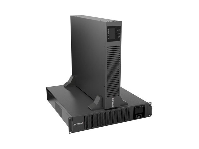 UPS RACK ARMAC R/3000I/PF1/DF ON-LINE 3000VA 8X IEC C13 IEȘIRI USB-B LCD CARCASĂ METALICĂ FĂRĂ PRAF 7